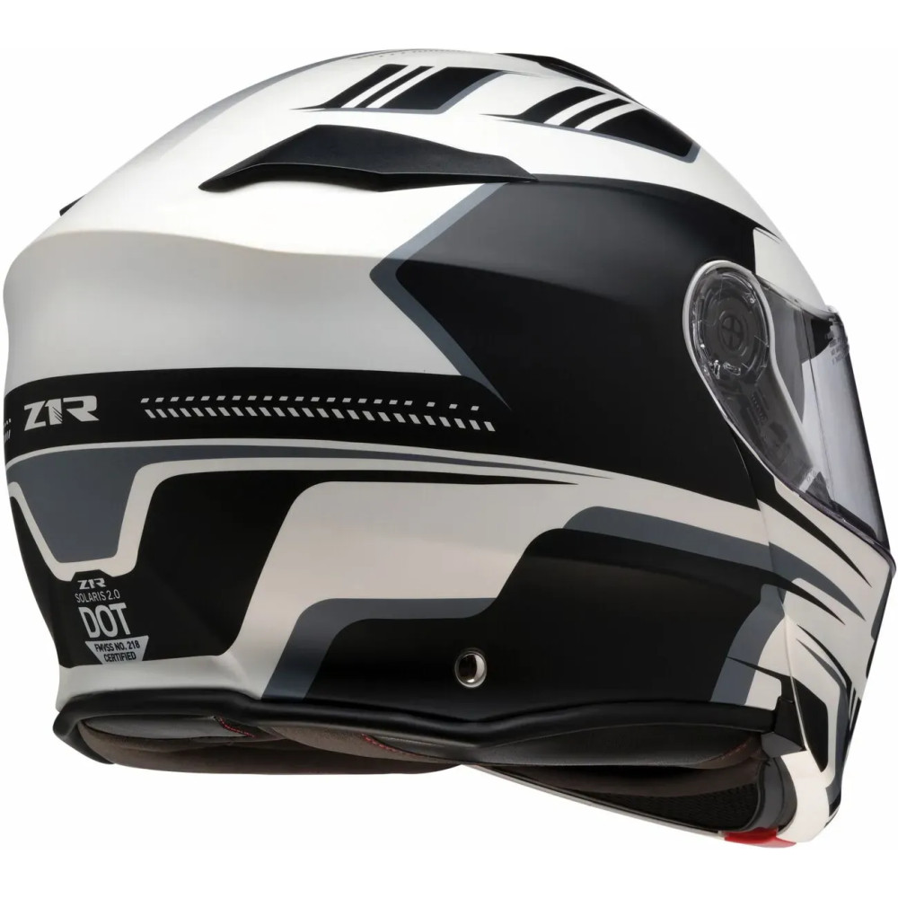 Casco modular Solaris 2.0 Slater — Negro mate, Talla S